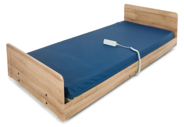 AmeriLux Ultra Low Bed – Graham-Field Floor Level Extended Care Bed, 4" to 30", 36" or 42" Deck with Head & Footboards – photo 2