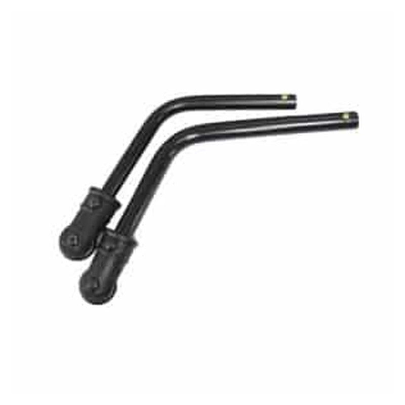 Karman AT-LTK5 Wheelchair Anti Tippers for the LT-K5 – Rear Anti-Tip Wheels, Sold as a Pair