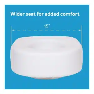 Carex Raised Toilet Seat With Rubber Pads 13 Carex Raised Toilet Seat With Rubber Pads - Image 7
