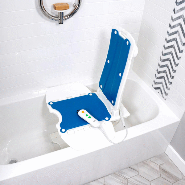 BathLyft Electric Bath Lift Chair – Safe, Comfortable, & Tool-Free Tub Transfer Solution for Seniors (300 lb Capacity) 1 cccc cccc
