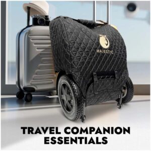 ComfyGO IQ-Series Wheelchair Travel Bag – Durable, Protective, with Joystick Cover - Image 9