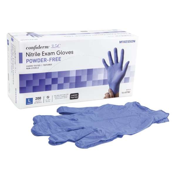 McKesson Exam Glove Confiderm® 3.5C Large NonSterile