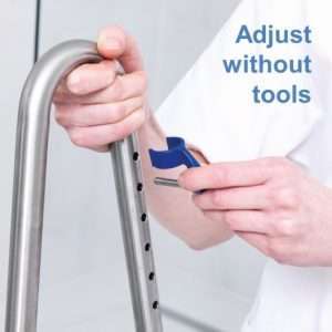 Invacare Aquatec Ocean Ergo XL Self Propel Shower Commode - Image 4