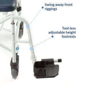 Invacare Mariner Rehab Shower Chair - Image 8