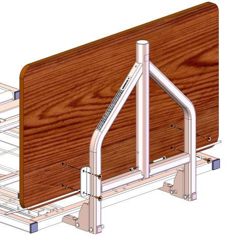 ZA96500 Graham-Field trapeze adaptor for the Zenith 9200 bed