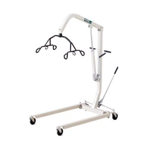 Joerns Hoyer Manual Hydraulic Lift HML400 in use for safe patient transfer