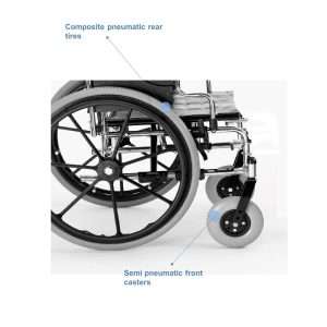 Invacare Tracer IV Heavy-Duty Wheelchair - Image 6