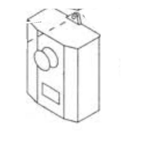 Patient lift control box: Joerns Hoyer 400-3005 Linak control box, from the Joerns HPL402 parts manual drawing