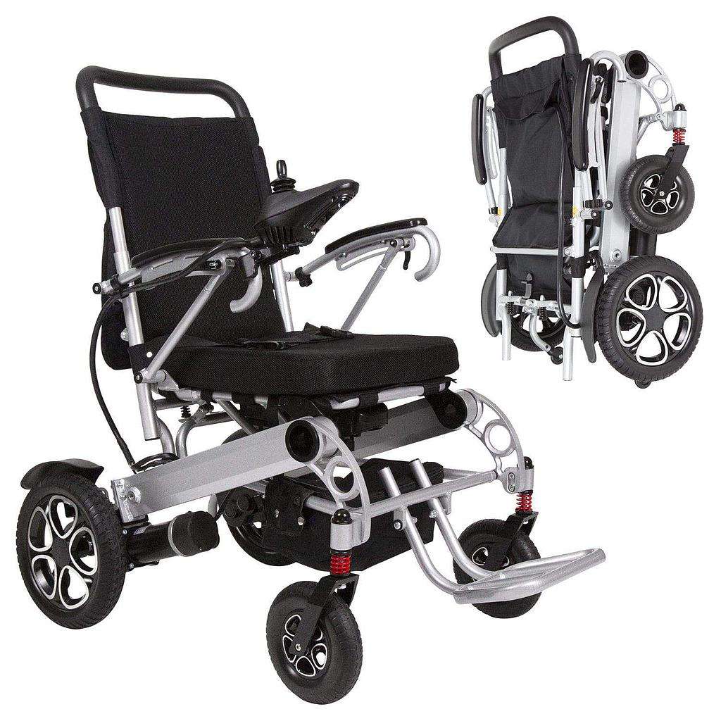 Vive Wheelchair: Lightweight Power Mobility Solution - Convenient Folding Design for Easy Travel