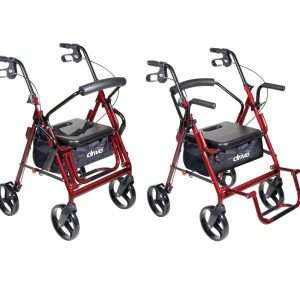 Drive Medical 4 Wheel Rollator Duet - Image 2