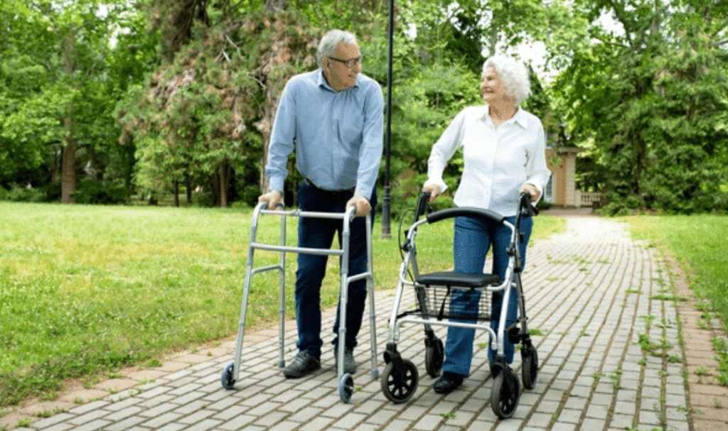 Best rollator walkers for seniors featuring premium models, upright walkers, and all terrain options for elderly mobility