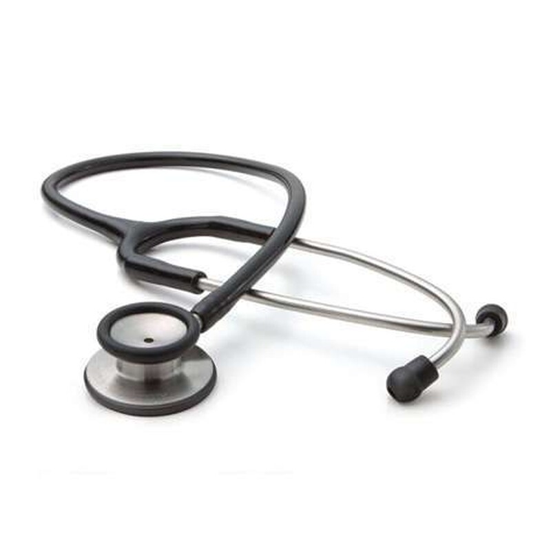 American Diagnostic Adscope Classic Stethoscope – Stainless Steel Dual Head Stethoscope with Extra-Deep Bell, 22" Tubing