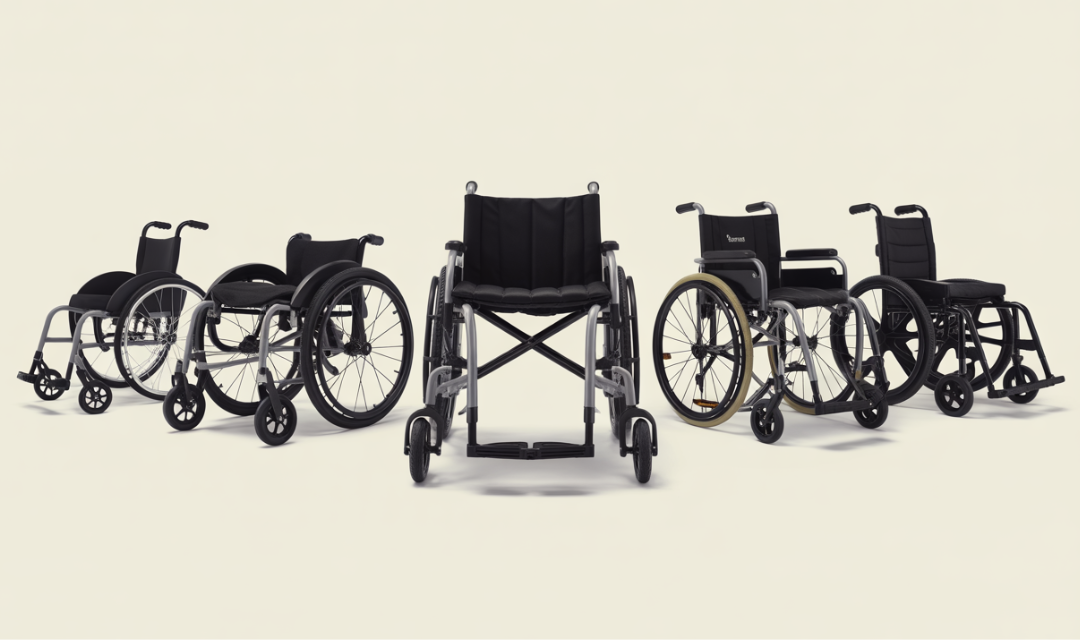 lightweight manual wheelchairs for sale including ergonomic, folding, and adjustable models