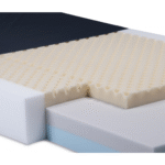 Lumex Select Comfort 500 Series Pressure Redistribution Mattress for high-risk patients with heel protection and antimicrobial cover