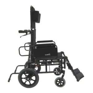 Karman KM-5000 Ultra Light Reclining Transport Wheelchair - Image 2