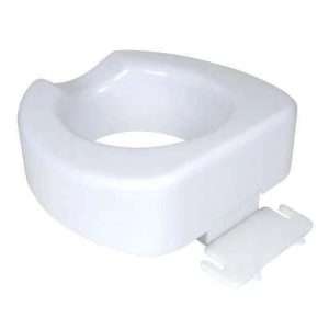 Carex Quick-Lock Raised Toilet Seat - Image 2