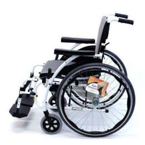 Karman S-ERGO 115 Limited Edition White Ultra Lightweight  Wheelchair - Image 2