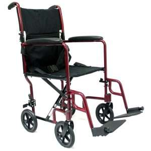 Lightweight Aluminum Transport Chair