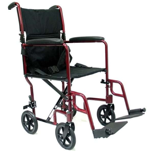 Lightweight Aluminum Transport Chair