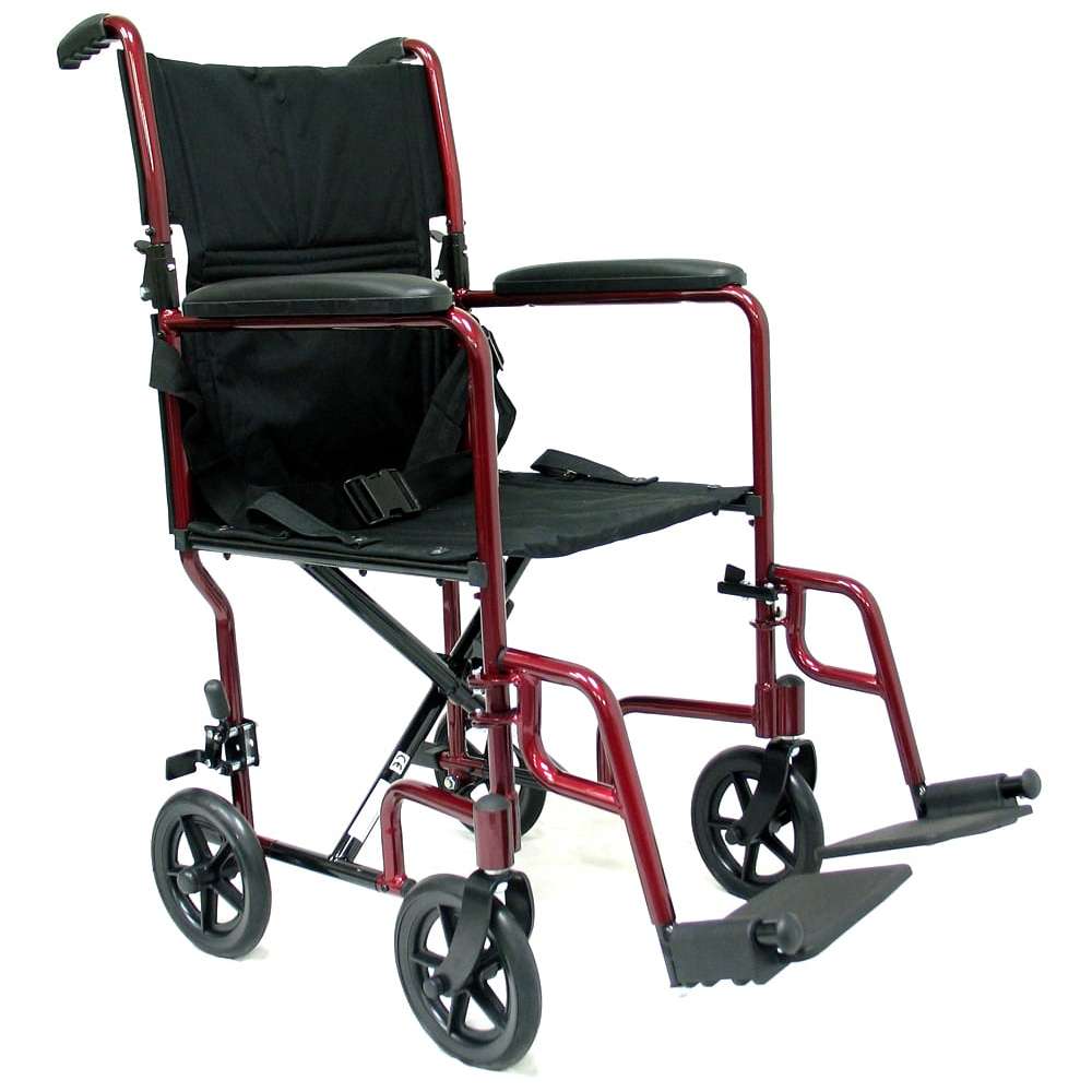 Lightweight Aluminum Transport Chair