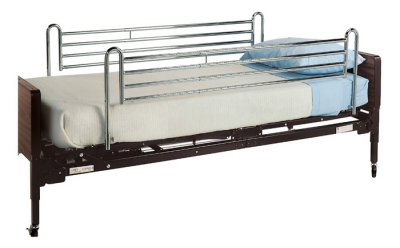 GF6570A-1 Lumex full length telescoping chrome bed rails