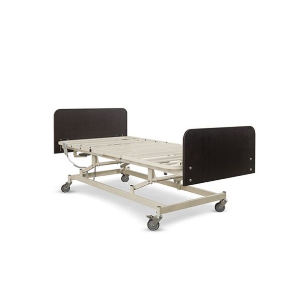 Medacure SLB42 wide hospital bed side view