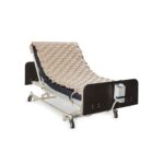 Alternating pressure pad and pump: Medacure Bubble Pad BP300 overlay on a mattress