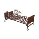 Medacure Bariatric Homecare Bed – Full Electric Bariatric Bed for Home, 42", 48" or 54" Wide, Up to 1,000 lb, Half Rails Included