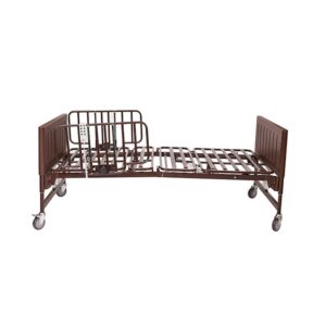 Medacure Bariatric Homecare Bed – Full Electric Bariatric Bed for Home, 42", 48" or 54" Wide, Up to 1,000 lb, Half Rails Included 15 Medacure bariatric bed with half rails