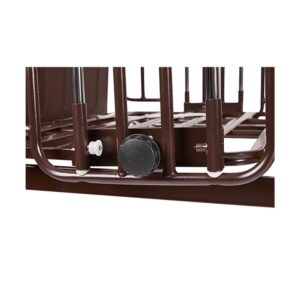 Medacure bariatric bed rails close-up