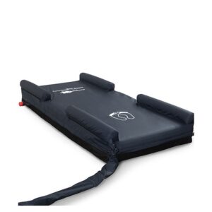 Low air loss mattress with bolsters: Medacure Comfort Zone CZ36-BIP with built-in air perimeter