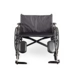 Medacure Extra Wide Bariatric Wheelchair – 26", 28" or 30" Seat, 700 lb Heavy Duty Wheelchair, Swing-Away or Elevating Leg Rests