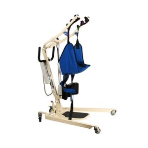 Medacure FS600STS-L 600 lb stand assist lift side view