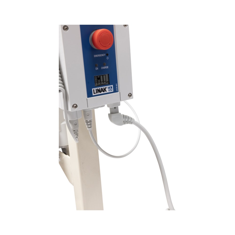 Medacure Free Spirit lift with Linak battery on the mast