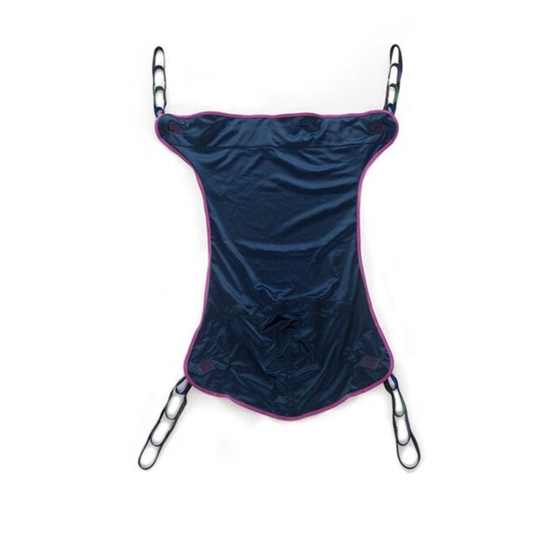 Hoyer lift sling: Medacure full body sling with color-coded loop straps, 660 lb capacity