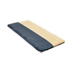 Medacure gel foam mattress overlay on a bed