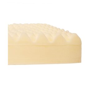 Medacure gel overlay egg crate convoluted foam close-up