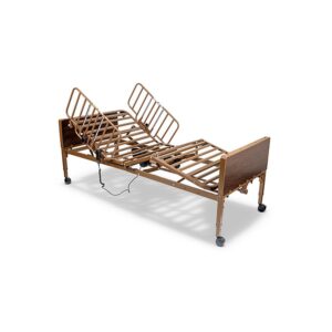 Medacure HCFE36 home hospital bed with rails