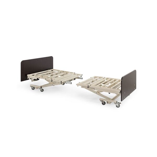 Split frame expandable bariatric bed: Medacure Lincoln LX-BARI-SF
