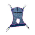 Mesh commode sling: Medacure full body mesh sling with commode opening for Hoyer lift, 660 lb