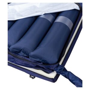 Medacure Oasis foam base air mattress side view