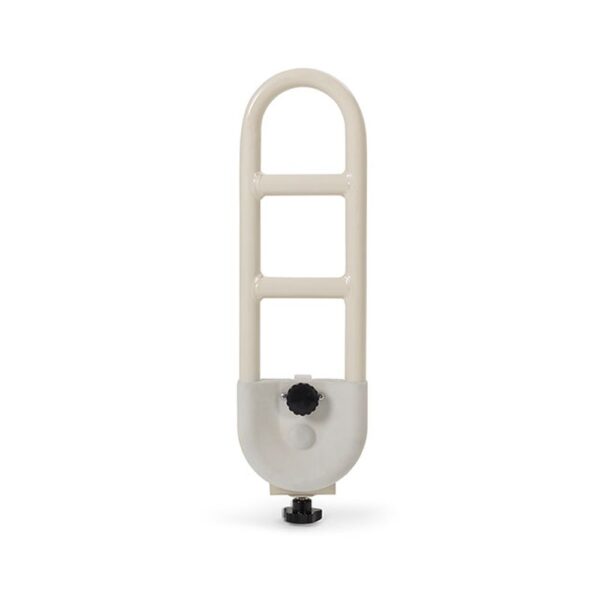 Hospital bed grab bar with hand pendant hanging