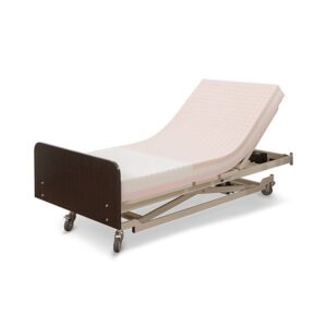 Medacure ProEx memory foam mattress without cover showing 3-tier foam layers