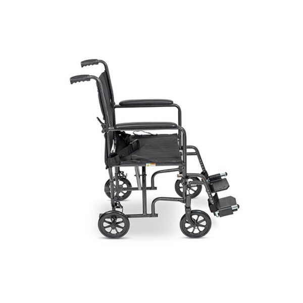 Medacure transport chair for elderly side view
