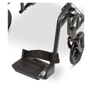 Medacure steel transport chair detail