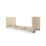 Medacure ULB3.9 Super Low Floor Bed – 3.9" to 25" Low Floor Hospital Bed for Fall Risk, Split Frame, 36" or 42" Wide, 450 lb