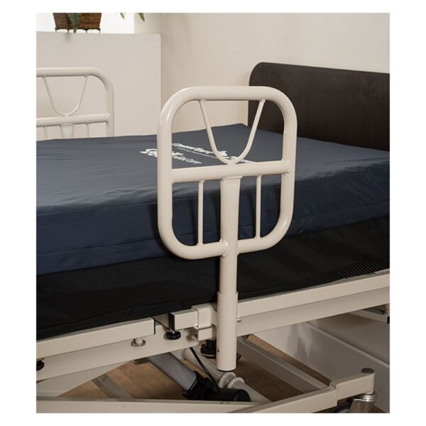 Medacure universal Q-bar mounted on a hospital bed