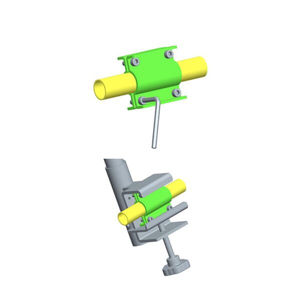 Medacure universal Q-bar clamp fitting