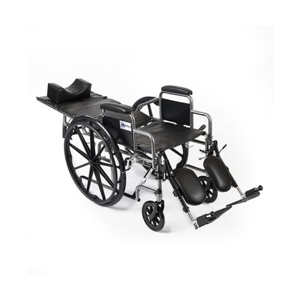 Medacure Wings full reclining wheelchair, view 5