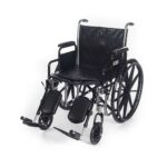 Medacure Wings K2 Hemi Wheelchair – Dual Axle Hemi Height Wheelchair, 16", 18" or 20", Swing-Away or Elevating Leg Rests